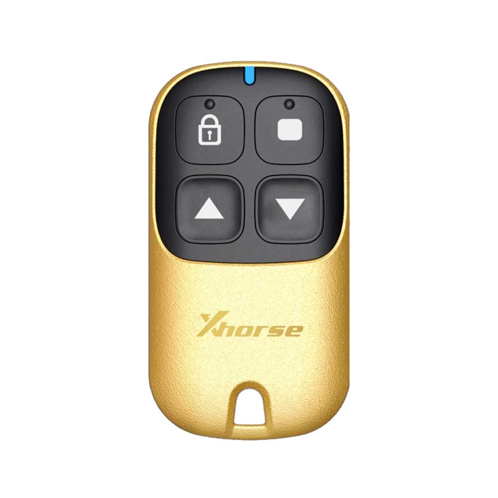 Xhorse XKXH05EN 4 Buttons VVDI Golden Type Wired Garage Remote Key