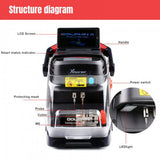 Xhorse XP-005L Dolphin II Key Cutting Machine with VVDI Key Tool MAX and VVDI MINI OBD Tool