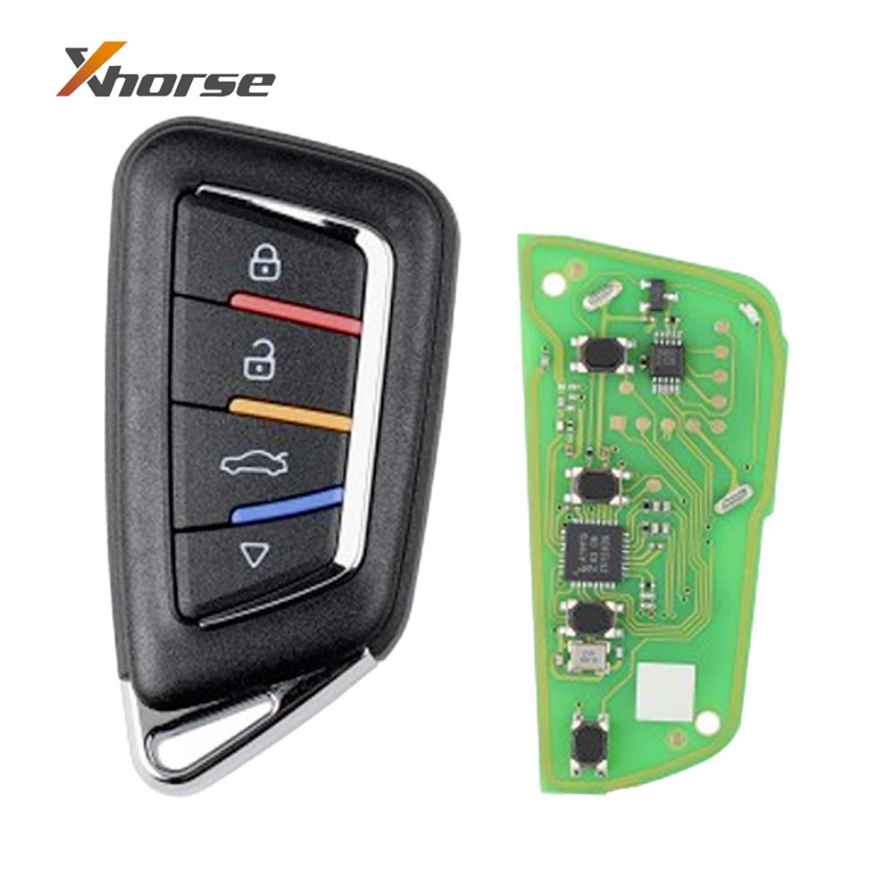 Xhorse XSKF30EN Smart Remote Key Knife Style 4 Buttons for VVDI