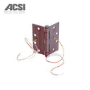 ACSI - 5BB1 - Ball Bearing Full Mortise Hinge 4-1/2 Inch x 4-1/2 Inch with Concealed Electric Through-Wire