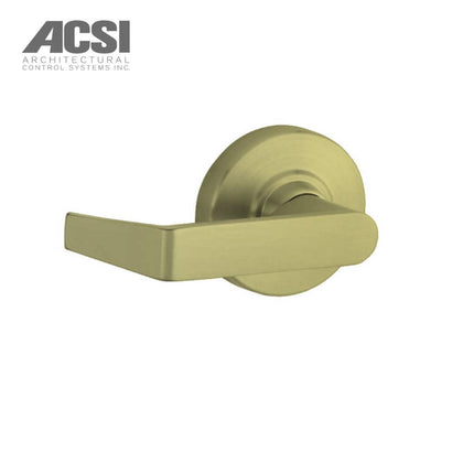 ACSI - ACND96PDEL-RHO - Vandlgard Storeroom Electric Cylindrical Lock Rhodes Lever Fail Safe Exit Switch - Grade 1
