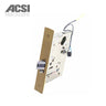 ACSI - M1510M-1-8205 - Entry Mortise Lever Lock - Fail Safe with LN Rose Design - Less Cylinder and Sargent 8200 Series Office