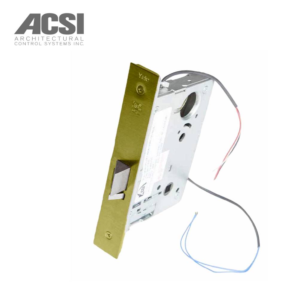 ACSI - M1510M-AE-1-8808FL - Entry Mortise Lever Lock - Fail Safe with Motor Controlled - Authorized Egress and Yale 8800 Series Office