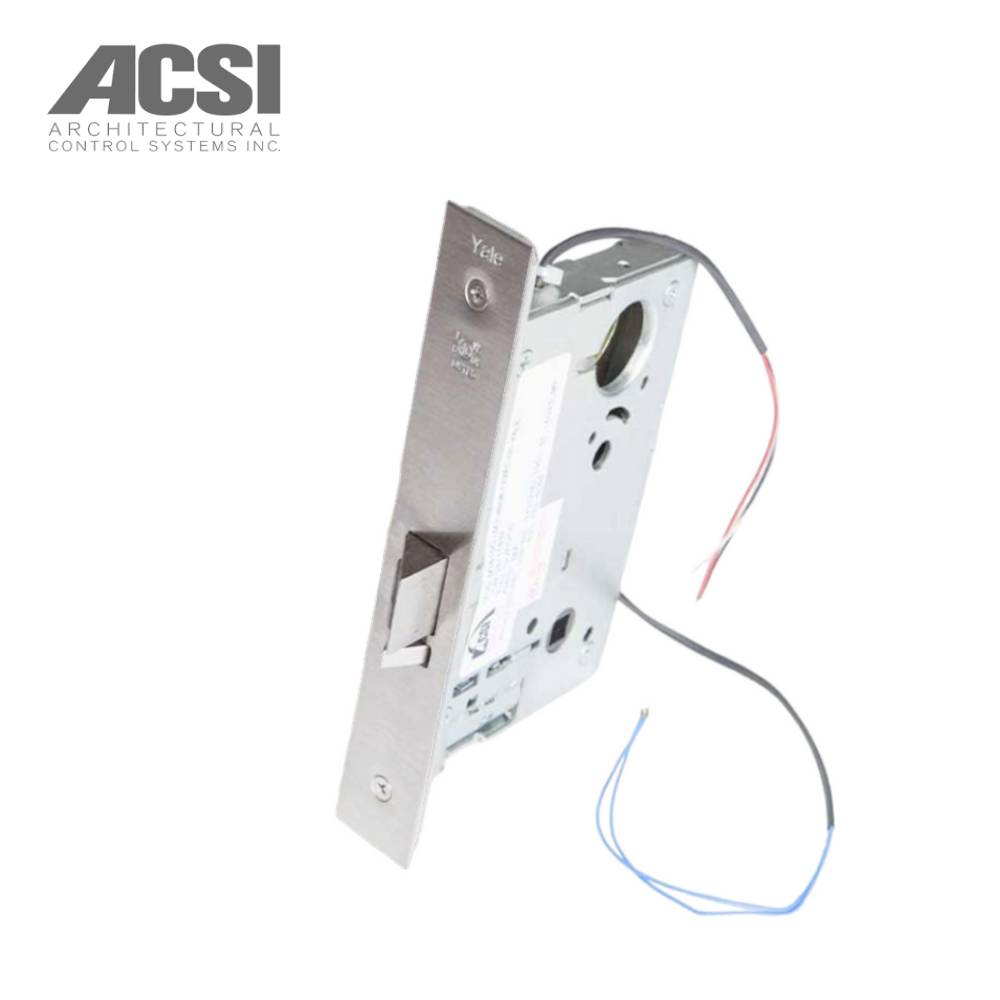 ACSI - M1510M-AE-1-8808FL - Entry Mortise Lever Lock - Fail Safe with Motor Controlled - Authorized Egress and Yale 8800 Series Office