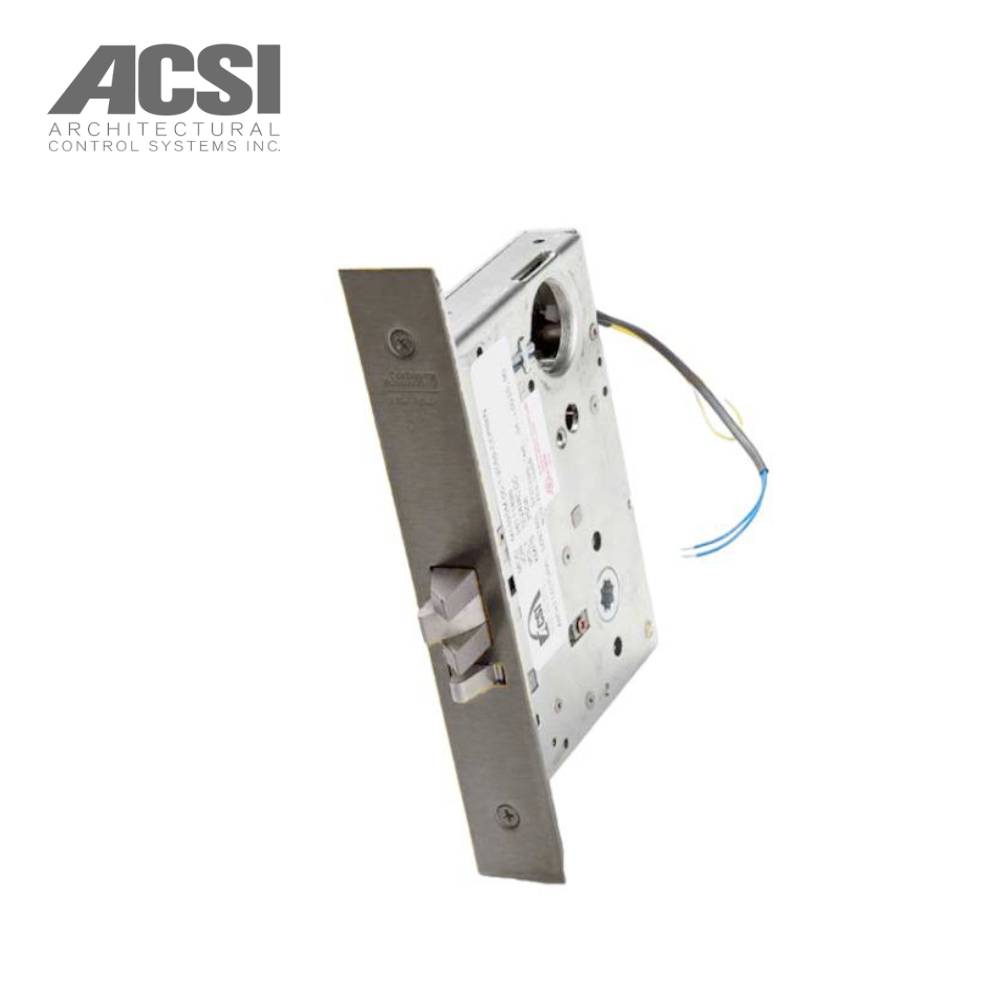 ACSI - M1520M-1-ML2055-LL - Entry Mortise Lever Lock - Fail Secure with Motor Controlled - L Rose, L Lever Design and Corbin Russwin 2000 Series Office