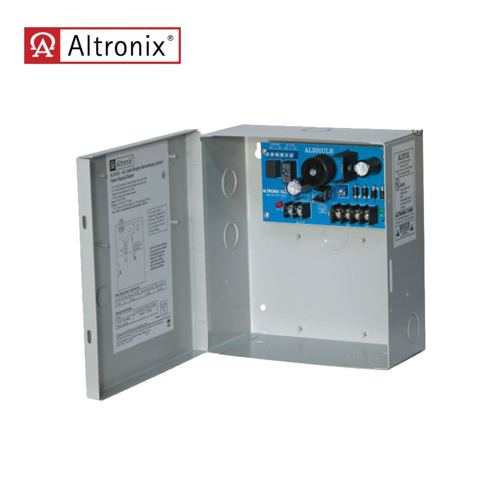 Altronix - AL201UL - Power Supply Charger with Single Output - Grey Enclosure