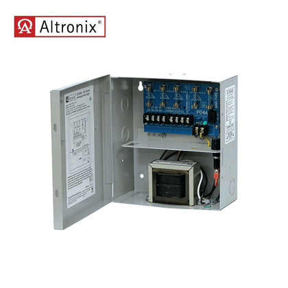 Altronix - ALTV244UL - CCTV Power Supply with 4 Protected Outputs - Grey Enclosure