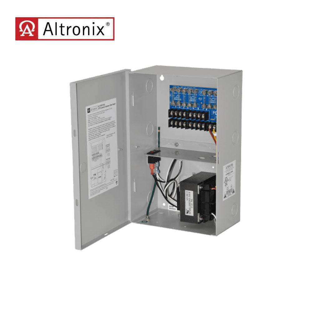 Altronix - ALTV248175UL - CCTV Power Supply with 8 Fused Protected Outputs - Grey Enclosure