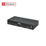 Altronix - EBRIDGE-1600PCRM - Sixteen (16) Port IP and POE+ Over Coax Receiver Powered by UL Lilsted Limited Power Source