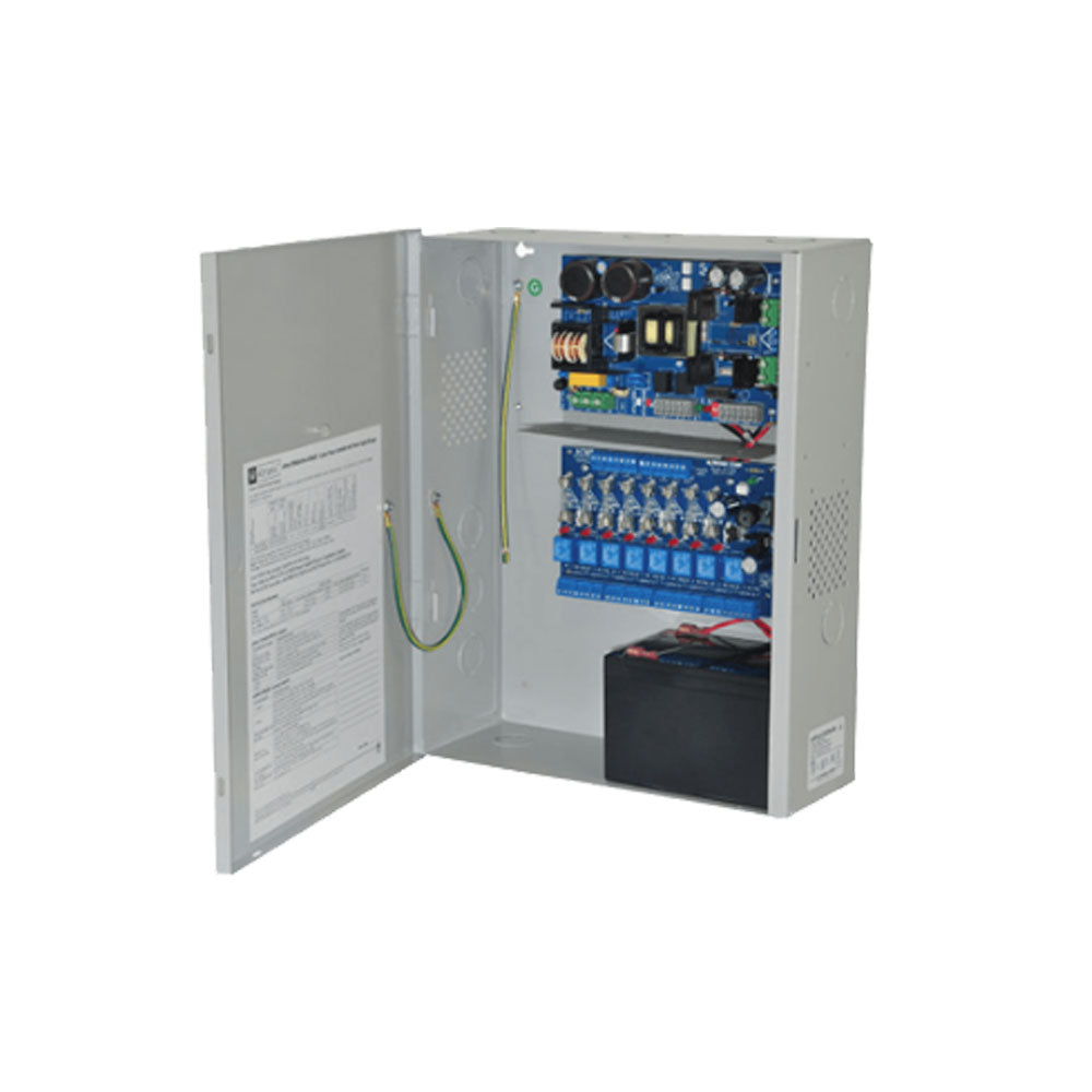 Altronix - EFLOW102NA8D -  Multi-Output Access Power Controller with Power Supply Charger