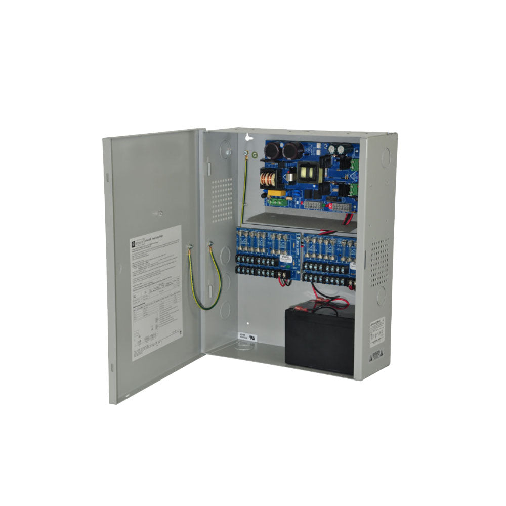Altronix - EFLOW102NX16 - Power Supply Charger with 16 Fused Outputs - Power Distribution Modules 2 PD8UL - BC300 Enclosure