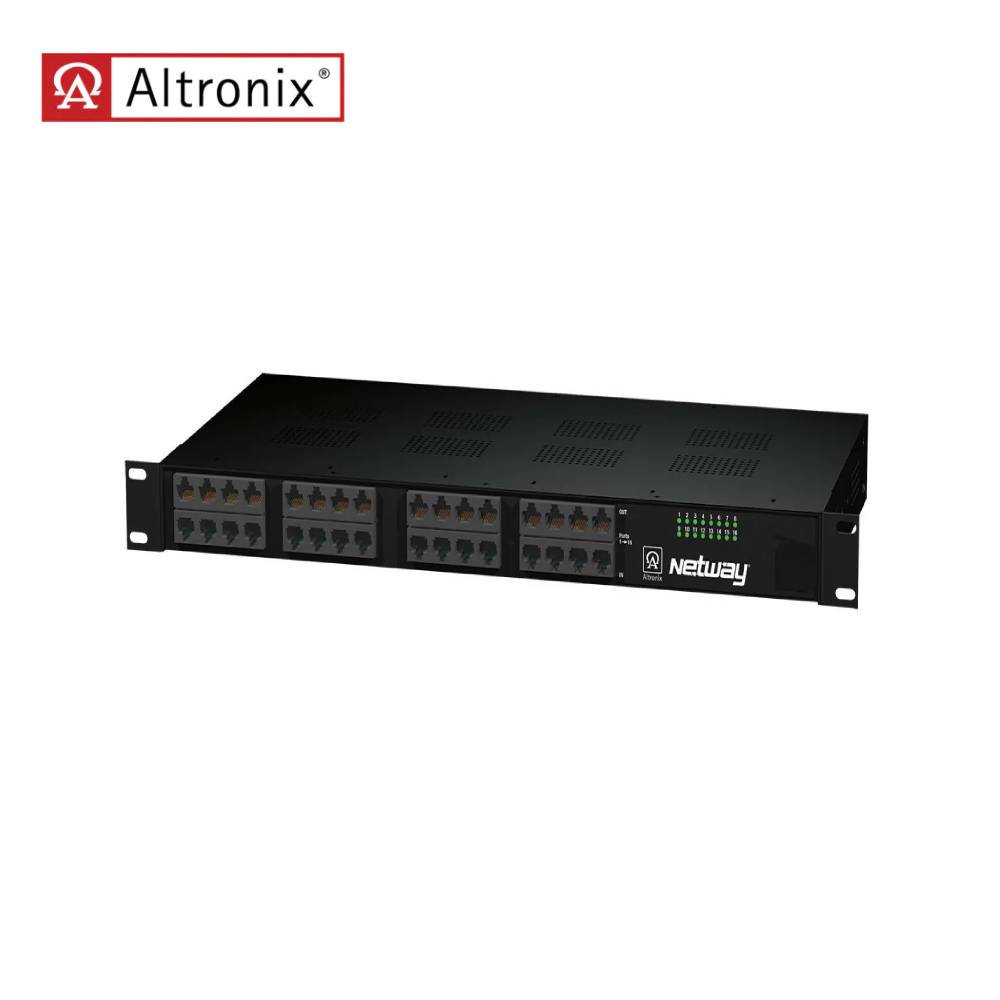 Altronix - NETWAY16 - Power Supply POE Midspan 16 Port