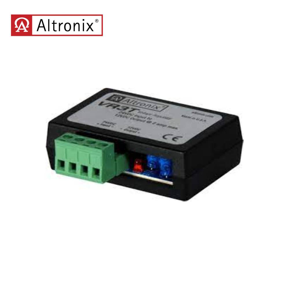 Altronix VR3T Voltage Regulator Power Supply with Screw Terminals