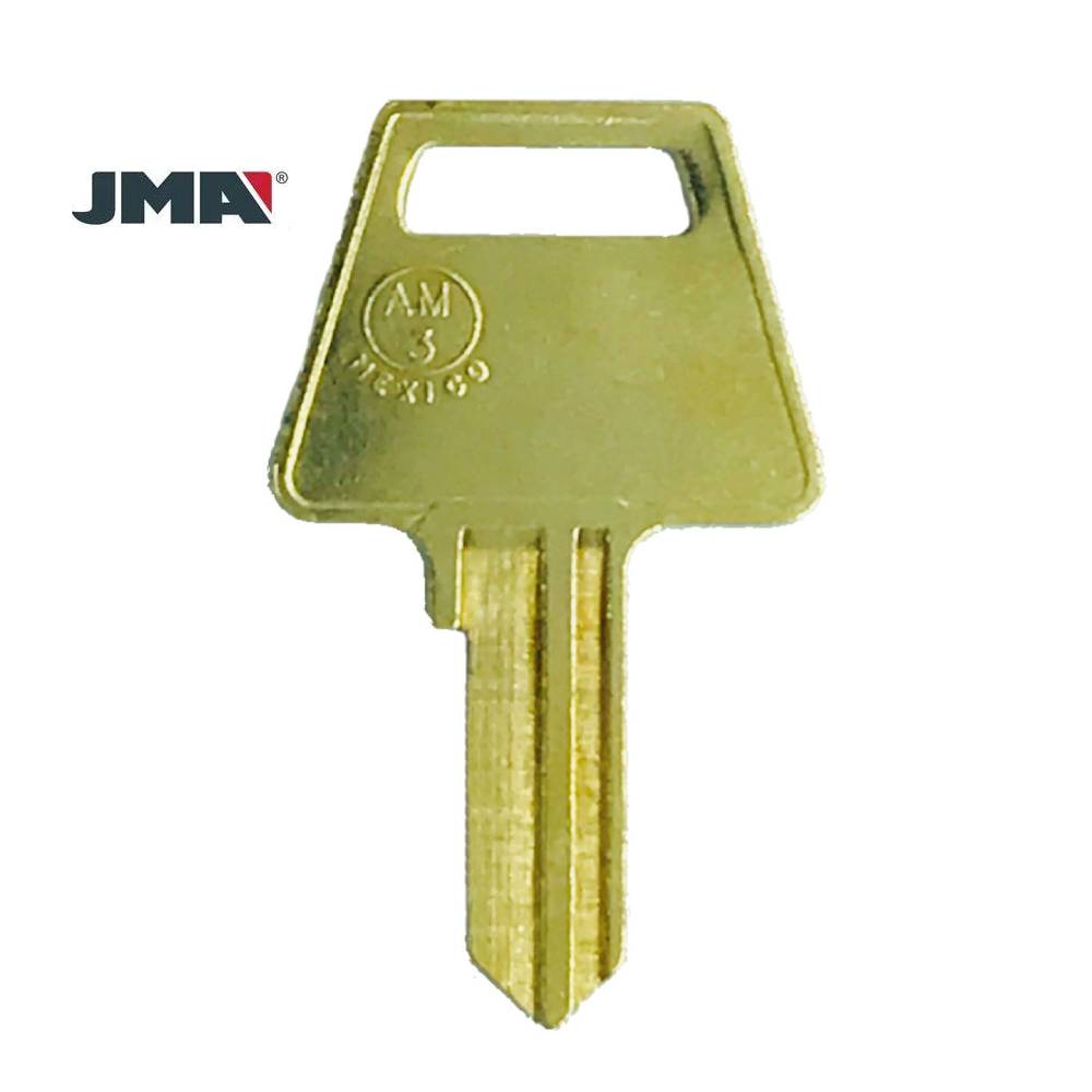 JMA AME-1E Key Blank For American Padlock AM3