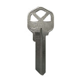 JMA KWI-5DE Key Blank For Kwikset KW11 - Nickel Finish
