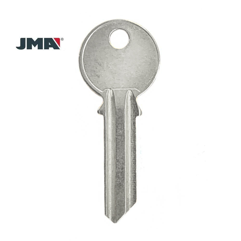 JMA YA-41DE Key Blank For Yale Y1 - Nickel Plated Finish