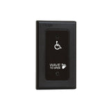 Camden CM-336/42 SureWave Battery Powered Wireless Touchless Switch - Hand Icon - Wheelchair and Wave to Open Icon
