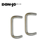 Don-Jo - 1157-628-BTB - Offset Door Pull - 10" CTC - 628 (Satin Aluminum Clear Anodized Finish)