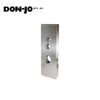Don-Jo - 15-S-CW - Wrap Around Plate 22 Gauge Stainless Steel 15" Height and 5-1/8" Width with 2-3/4" Backset - S (Satin Stainless Steel Finish-630)