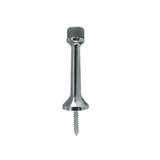 Don-Jo - 1504-625 - Rigid Base Stop with Cast Aluminum 1 Base and 3 Projection - 625 (Bright Chromium Plated)