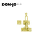 Don-Jo - 1604-605 - Door Flip Guard with Brass Ball Bearing Design Includes AP-34 Angle Plate - 605 (Bright Brass Finish)