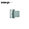 Don-Jo - 1606-626 - Door Flip Guard with 3" Length and 2-3/4" Width - 626 (Satin Chromium Plated)