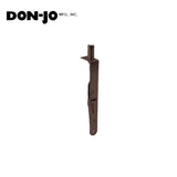 Don-Jo - 1640-613 - Manual Flush Bolt for Wood Door 6 Length and 3/4 Width with ANSI A156.16 - 613 (Oil Rubbed Bronze Finish)