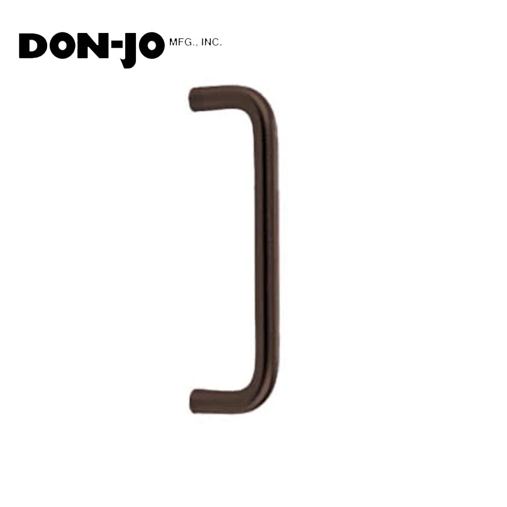 Don-Jo - 17-613 - Door Pull with 10 CTC and ANSI: J401 - 613 (Oil Rubbed Bronze Finish)