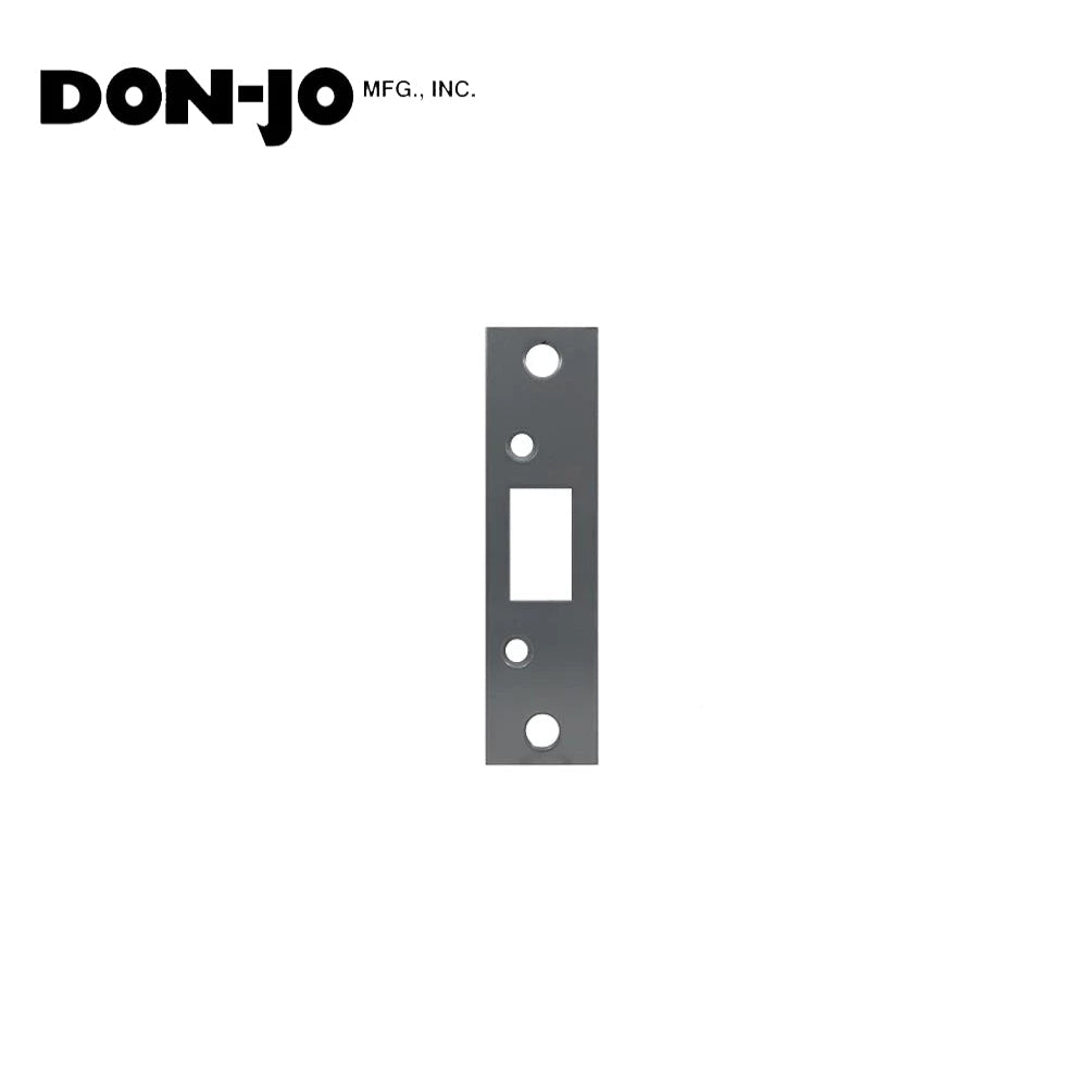 Don-Jo - 2-SDS-SL - Security Strike for Deadbolt 13 Gauge Steel - No Lip with 4-7/8Height and 1-1/4 Width - SL (Aluminum Painted Finish)