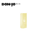 Don-Jo - 20-PB-FE - Wrap Around Plate 22 Gauge Steel 4-1/2 Height and 1 Width - PB (Bright Brass Finish-605)