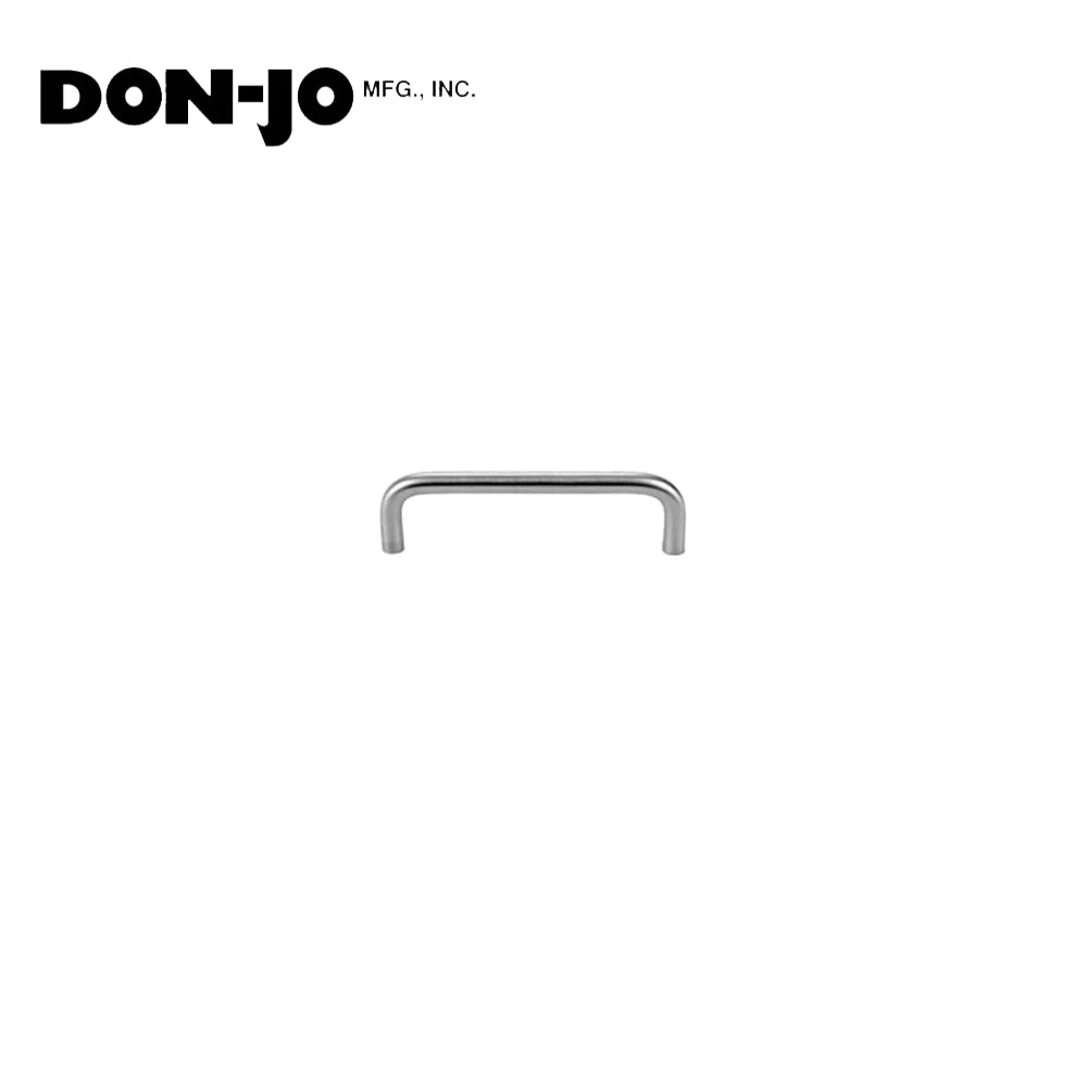 Don-Jo - 22-628 - Door Pull with 18 CTC - 628 (Satin Aluminum Clear Anodized Finish)