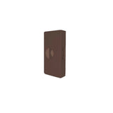 Don-Jo - 4-10B-CW - Wrap Around Plate 22 Gauge Steel 4-1/4 Width and 9 Height with 2-1/8 Hole for Cylindrical Lock - 2-3/8 Backset - 10B (Oil Rubbed Bronze Finish-613)