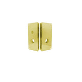 Don-Jo - 4020-RH-PB-CW - Wrap Around Plate 22 Gauge Steel 12 Height and 5-1/8 Width with 2-3/4 Backset - PB ((Bright Brass Finish-605)