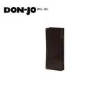 Don-Jo - 504-BZ-CW - Wrap Around Plate 22 Gauge Steel 12 Height and 5-1/8 Width - BZ (Satin Bronze Finish-612)