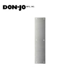 Don-Jo - 70-630 - Push Plate 15 Length and 3-1/2 Width - 630 (Satin Stainless Steel Finish)