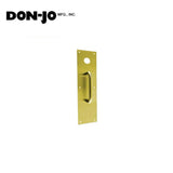 Don-Jo - CFL7015-605 - Pull Plate - 605 (Bright Brass Finish)