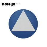 Don-Jo - CHS-9 - Title 24 Sign Triangle White on Blue