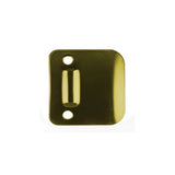 Don-Jo - D9115-605 - Extended Lip Dimple Strike - 605 (Bright Brass Finish)