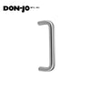 Don-Jo - DJ-14-630 - Offset Door Pull - 3/4" Diameter and 5-1/2" CTC - 630 (Satin Stainless Steel Finish)