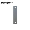 Don-Jo - FBR-C - Flush Bolt Conversion Plate 16 Gauge Steel 3-7/8" Length and 1" Width