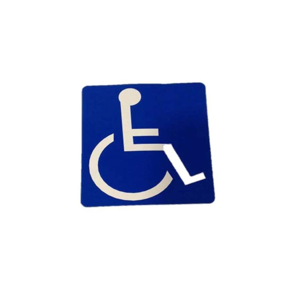 Don-Jo - HD-1 - Decal - Handicap Symbol 4 Length and 4 Width - White o ...