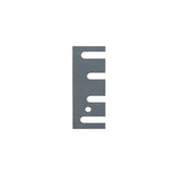 Don-Jo - HS-090 - Hinge Shim 13 Gauge Steel 4-1/2 Length and 1-5/8 Width Primed for Painting