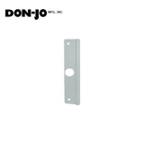Don-Jo - LP-312-SL - Latch Protector for Outswinging Doors - SL (Aluminum Painted Finish-689)