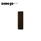Don-Jo - MELP-210-DU - Latch Protector for Outswinging Doors - DU (Duronodic Brown Coated)