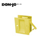 Don-Jo - PDL-100-605 - Passage Pocket Door Lock - 605 (Bright Brass Finish)