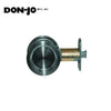 Don-Jo - PDL-1025-626 - Pocket Door Lock 2-3/4" Backset and 2-1/8" Diameter - 626 (Satin Chromium Plated)