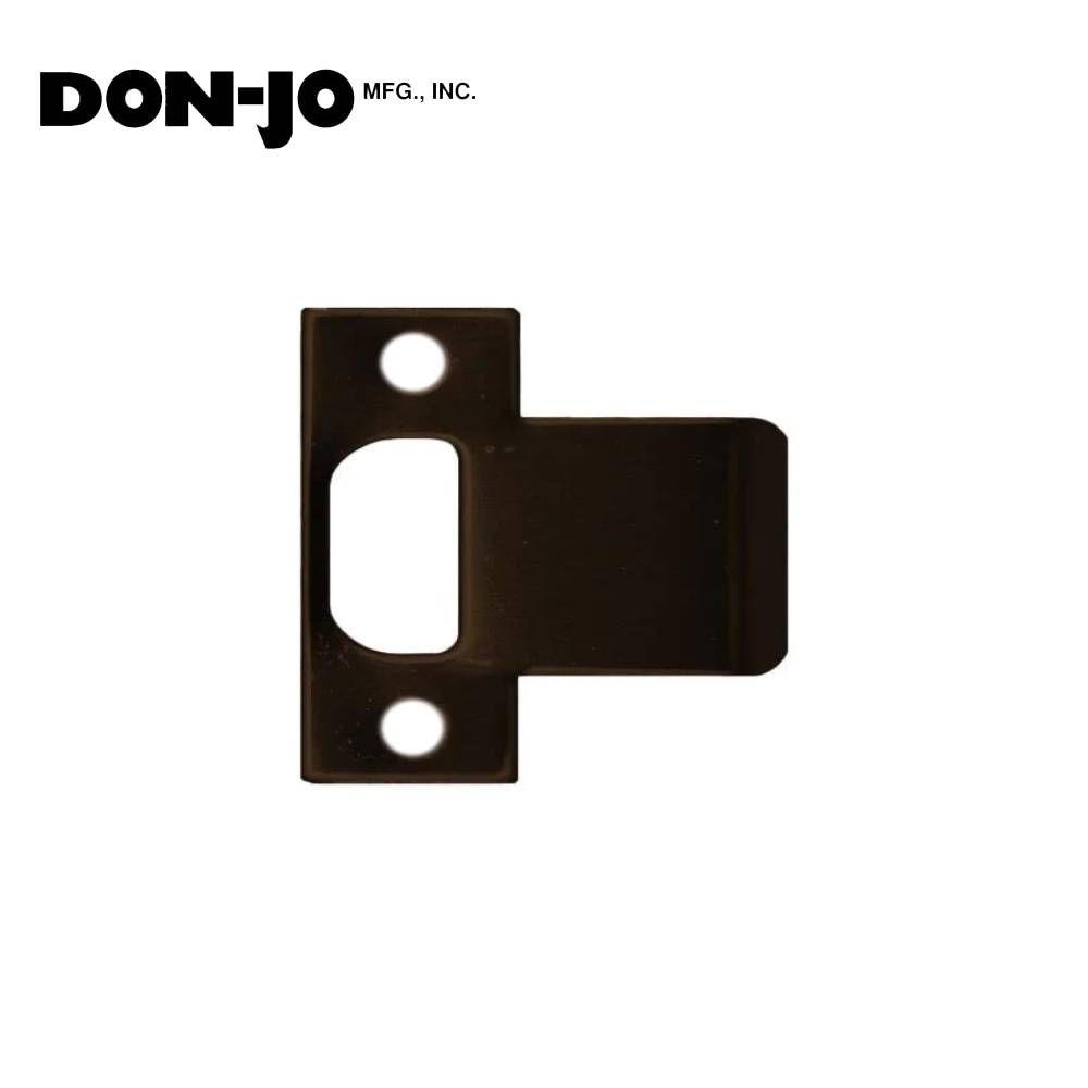 Don-Jo - T9103-DU - Extended Lip T Strike - DU (Duronodic Brown Coated)