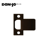 Don-Jo - T9103-DU - Extended Lip T Strike - DU (Duronodic Brown Coated)