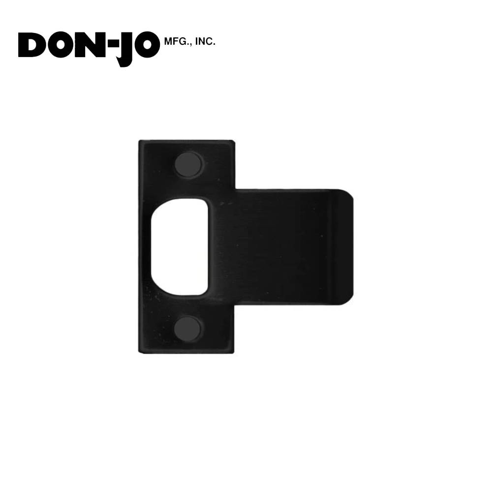 Don-Jo - T9125-622 - Extended Lip T Strike - 622 (Flat Black Coated)