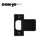 Don-Jo - T9125-622 - Extended Lip T Strike - 622 (Flat Black Coated)